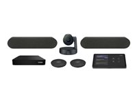 Logitech Large Microsoft Teams Rooms on Windows with Tap + Rally Plus + Lenovo ThinkSmart Core - Kit de vidéo-conférence - avec 90 days Logitech JumpStart registration - Certifié pour Microsoft Teams Rooms TAPRAPMSTLNV