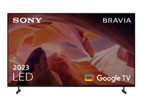 Sony Bravia Professional Displays FWD-55X80L - Classe de diagonale 55" (54.6" visualisable) - X80L Series écran LCD rétro-éclairé par LED - avec tuner TV - signalisation numérique - Smart TV - Google TV - 4K UHD (2160p) 3840 x 2160 - HDR - cadre clignotant, Direct LED - noir FWD-55X80L