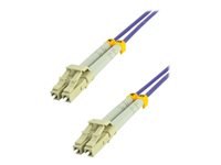 MCL - Câble réseau - LC multi-mode (M) pour LC multi-mode (M) - 30 m - fibre optique - 50 / 125 microns - OM4 - sans halogène FJOM4/LCLC-30M