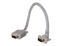 C2G Premium SXGA 90° Up Angled - Câble VGA - HD-15 (VGA) (M) pour HD-15 (VGA) (M) - 5 m - connecteur à 90° 81044