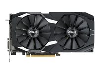 ASUS DUAL-RX580-O8G - OC Edition - carte graphique - Radeon RX 580 - 8 Go GDDR5 - PCIe 3.0 x16 - DVI, 2 x HDMI, 2 x DisplayPort DUAL-RX580-O8G