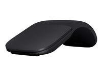 Microsoft Arc Mouse - Souris - optique - 2 boutons - sans fil - Bluetooth 4.1 LE - noir ELG-00002