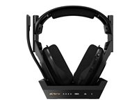 ASTRO A50 + Station de base - For PS4 - micro-casque - circum-aural - 2,4 GHz - sans fil - gris, noir - avec émetteur-récepteur/support de charge station de base ASTRO Wireless XB1 5 GHz - pour Sony PlayStation 4, Sony PlayStation 4 Pro, Sony PlayStation 4 Slim 939-001676