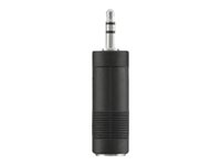 Belkin PRO Series - Adaptateur audio - mini jack stéréo (M) pour jack stéréo (F) - noir F3Y127BF