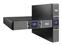 Eaton 9PX 2200i RT2U Netpack - Onduleur (montable sur rack / externe) - CA 200/208/220/230/240 V - 2200 Watt - 2200 VA - monophasé - RS-232, USB, Ethernet 10/100/1000 - connecteurs de sortie : 10 - PFC - 2U 9PX2200IRTN