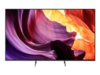 Sony Bravia Professional Displays FWD-43X80K - Classe de diagonale 43" (42.5" visualisable) écran LCD rétro-éclairé par LED - avec tuner TV - signalisation numérique - Android TV - 4K UHD (2160p) 3840 x 2160 - HDR - LED à éclairage direct - noir FWD-43X80K