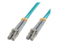 MCL - Câble réseau - LC multi-mode (M) pour LC multi-mode (M) - 30 m - fibre optique - 50 / 125 microns - OM3 - sans halogène FJOM3/LCLC-30M