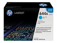 HP 644A - Cyan - originale - LaserJet - cartouche de toner (Q6461A) - pour Color LaserJet 4730mfp, 4730x, 4730xm, 4730xs, CM4730, CM4730f, CM4730fm, CM4730fsk Q6461A