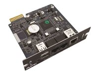 APC Network Management Card 2 with Environmental Monitoring - Carte de supervision distante - 100Mb LAN - 100Base-TX - noir - pour P/N: SMTL1000RMI2UC, SMTL750RMI2UC, SMX2KR2UNCX145, SRT1000XLJ, SRT1500XLJ, SRT2400XLJ AP9631