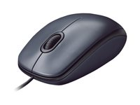 Logitech M90 - Souris - droitiers et gauchers - optique - filaire - USB 910-001794