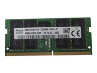 HP - DDR4 - module - 32 Go - SO DIMM 260 broches - 3200 MHz / PC4-25600 - 1.2 V - mémoire sans tampon - ECC - promo - pour Workstation Z2 Mini G5 141H6AT