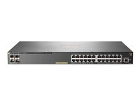 HPE Aruba 2930F 24G PoE+ 4SFP - Commutateur - C3 - Géré - 24 x 10/100/1000 (PoE+) + 4 x Gigabit SFP (liaison montante) - Montable sur rack - PoE+ (370 W) JL261A