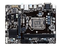 Gigabyte GA-H110M-S2H - 1.0 - carte-mère - micro ATX - Socket LGA1151 - H110 - USB 3.0 - Gigabit LAN - carte graphique embarquée (unité centrale requise) - audio HD (8 canaux) GA-H110M-S2H