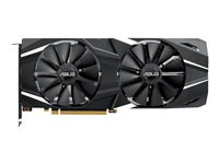 ASUS DUAL-RTX2070-A8G - Advanced Edition - carte graphique - GF RTX 2070 - 8 Go GDDR6 - PCIe 3.0 x16 - HDMI, 3 x DisplayPort, USB-C 90YV0C85-M0NA00