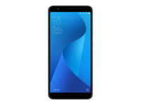 ASUS ZenFone Max Plus M1 (ZB570TL) - Smartphone - double SIM - 4G LTE - 32 Go - microSDXC slot - GSM - 5.7" - 2160 x 1080 pixels - IPS - RAM 3 Go (caméra avant de 8 mégapixels) - 2x caméras arrière - Android - gris azur 90AX0182-M00830