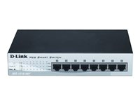 D-Link DES 1210 - Commutateur - Géré - 8 x 10/100 (PoE) - Ordinateur de bureau - PoE DES-1210-08P