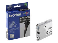 Brother LC970BK - Noir - original - cartouche d'encre - pour Brother DCP-135C, DCP-150C, DCP-153C, DCP-157C, MFC-235C, MFC-260C LC970BK