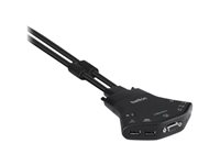 Belkin Secure Flip VGA KVM Switch - Commutateur écran-clavier-souris/audio - 2 x KVM / audio - 1 utilisateur local - de bureau F1DN102V-3EA