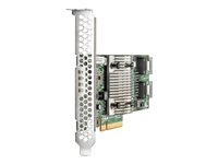 HPE H240 Smart Host Bus Adapter - Contrôleur de stockage - 8 Canal - SATA 6Gb/s / SAS 12Gb/s profil bas - 12 Gbit / s - RAID 0, 1, 5 - PCIe 3.0 x8 - pour Apollo 4510 Gen9; ProLiant DL20 Gen9, DL360 Gen9, ML30 Gen9, XL230a Gen9, XL270d Gen9 726907-B21