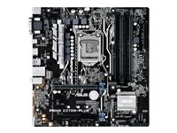 ASUS PRIME Z270M-PLUS - Carte-mère - micro ATX - Socket LGA1151 - Z270 - USB 3.0, USB-C - Gigabit LAN - carte graphique embarquée (unité centrale requise) - audio HD (8 canaux) PRIME Z270M-PLUS