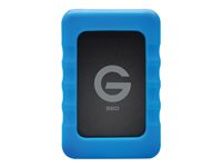 G-Technology G-DRIVE ev RaW GDEVRSSDEA20001SDB - Disque SSD - 2 To - externe (portable) - 2.5" - USB 3.0 / SATA 6Gb/s - argent 0G06032