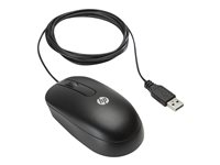 HP - Souris - droitiers et gauchers - laser - 3 boutons - filaire - USB - pour Chromebook 11A G6, 11A G8, 11MK G9; Chromebook x360; ProBook x360; Stream Pro 11 G4 H4B81ET