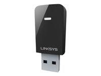 Linksys Next-Gen AC MU-MIMO USB Adapter - Adaptateur réseau - USB 2.0 - Wi-Fi 5 WUSB6100M-EU