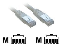 MCL Samar - Cordon de raccordement - RJ-45 (M) pour RJ-45 (M) - 2 m - CAT 5e - noir FCC5EBM-2M/N