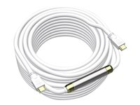 VISION Professional - Câble HDMI avec Ethernet - HDMI mâle pour HDMI mâle - 30 m - blanc - support 4K, rappel actif en ligne TC 30MHDMI+