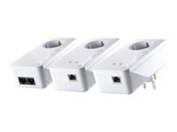 devolo Multiroom WiFi Kit 550+ - Pont - HomePlug AV (HPAV), IEEE 1901 - 802.11b/g/n - 2,4 Ghz - Branchement mural 8310