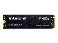 Integral M Series - SSD - 250 Go - interne - M.2 2280 - PCIe 3.1 x4 (NVMe) INSSD250GM280NM1