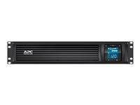 APC Smart-UPS C SMC1500I-2UC - Onduleur (rack-montable) - CA 220/230/240 V - 900 Watt - 1500 VA - RS-232, USB - connecteurs de sortie : 4 - 2U - noir - avec APC SmartConnect SMC1500I-2UC