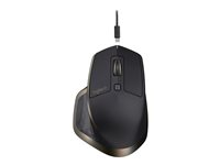 Logitech MX Master - Souris - laser - 5 boutons - sans fil - Bluetooth, 2.4 GHz - récepteur sans fil USB - météorite 910-005213