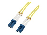 MCL - Câble réseau - mode unique LC (M) pour mode unique LC (M) - 3 m - fibre optique - 9 / 125 micromètres - OS2 - sans halogène FJOS2/LCLC-3M