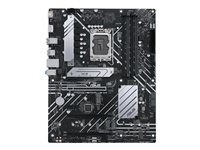 ASUS PRIME H670-PLUS D4 - Carte-mère - ATX - Socket LGA1700 - H670 Chipset - USB-C Gen2, USB 3.2 Gen 1, USB 3.2 Gen 2 - 2.5 Gigabit LAN - carte graphique embarquée (unité centrale requise) - audio HD (8 canaux) 90MB18W0-M0EAY0