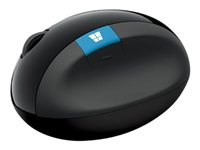 Souris ergonomique Microsoft Sculpt For Business - Souris - 7 boutons - sans fil - 2.4 GHz - récepteur sans fil USB 5LV-00002