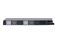 HPE G2 Metered Vertical - Unité de distribution secteur (rack-montable) - CA 400 V - 22000 VA - 3 phases 5 fils - entrée : IEC 60309 32A - connecteurs de sortie : 24 (power IEC 60320 C13, IEC 60320 C19) - 25.4 cm cordon - Mondial - pour Synergy 12000 Frame P9R84A