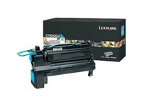 Lexmark - À rendement extrêmement élevé - cyan - original - cartouche de toner LCCP - pour Lexmark C792de, C792dhe, C792dte, C792e C792X2CG