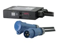 APC Metered Rack PDU AP7152 In-Line Current Meter - Dispositif de surveillance actuel (rack-montable) - CA 230 V - 3680 VA - Ethernet 10/100, RS-232 - connecteurs de sortie : 1 - 1U - noir - pour P/N: AR3100 AP7152