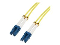 MCL - Câble réseau - mode unique LC (M) pour mode unique LC (M) - 15 m - fibre optique - 9 / 125 micromètres - OS2 - sans halogène, sans crochet FJOS2/LCLC-15M
