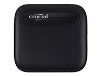 Crucial X6 - SSD - 500 Go - externe (portable) - USB 3.2 Gen 2 (USB-C connecteur) CT500X6SSD9