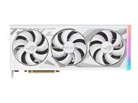 ASUS ROG Strix GeForce RTX 4080 SUPER 16GB - White OC Edition - carte graphique - NVIDIA GeForce RTX 4080 SUPER - 16 Go GDDR6X - PCIe 4.0 - 2 x HDMI, 3 x DisplayPort - blanc - boîte 90YV0KB2-M0NA00