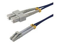 MCL - Câble réseau - LC multi-mode (M) pour SC multi-mode (M) - 10 m - fibre optique - 50 / 125 microns - OM4 - sans halogène FJOM4/SCLC-10M