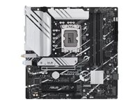 ASUS PRIME B760M-A WIFI D4 - Carte-mère - micro ATX - Socket LGA1700 - B760 Chipset - USB 3.2 Gen 1, USB 3.2 Gen 2, USB-C 3.2 Gen 1 - 2.5 Gigabit LAN, Wi-Fi 6, Bluetooth - carte graphique embarquée (unité centrale requise) - audio HD (8 canaux) 90MB1CX0-M0EAY0