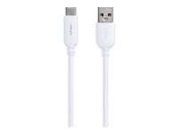 PNY - Câble USB - USB Type A (M) pour USB-C (M) - USB 2.0 - 1.01 m - blanc C-UA-TC-W20-03