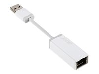 Acer USB(A) to RJ45 converter - Adaptateur réseau - USB - 10Mb LAN - blanc NP.CAB1A.016