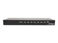 StarTech.com Répartiteur vidéo et amplificateur de signal HDMI haute vitesse à 8 ports avec audio - Répartiteur vidéo/audio - 8 x HDMI - Montable sur rack - pour P/N: ST121SHD50, SVA12M2NEUA, SVA12M5NA ST128HDMI2
