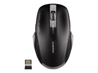 CHERRY MW 2310 - Souris - droitiers et gauchers - infrarouge - 5 boutons - sans fil - 2.4 GHz - récepteur sans fil USB - noir JW-T0310