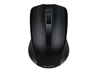 Acer AMR910 - Souris - optique - sans fil - 2.4 GHz - récepteur sans fil USB - noir - Pour la vente au détail - pour Aspire C 22; Chromebook 51X; TravelMate Spin B3; Veriton Essential N VEN2580; Veriton N4 NP.MCE11.00T