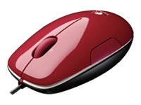 Logitech LS1 - Souris - droitiers et gauchers - laser - filaire - USB - cannelle 910-003746